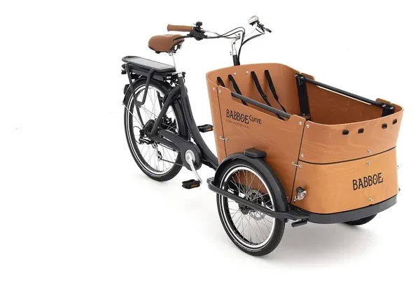 Babboe Curve-E, trehjulig el-lådcykel