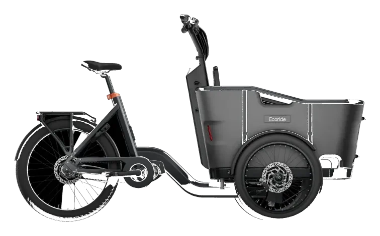 Ecoride Loader 806 lådcykel produktbild